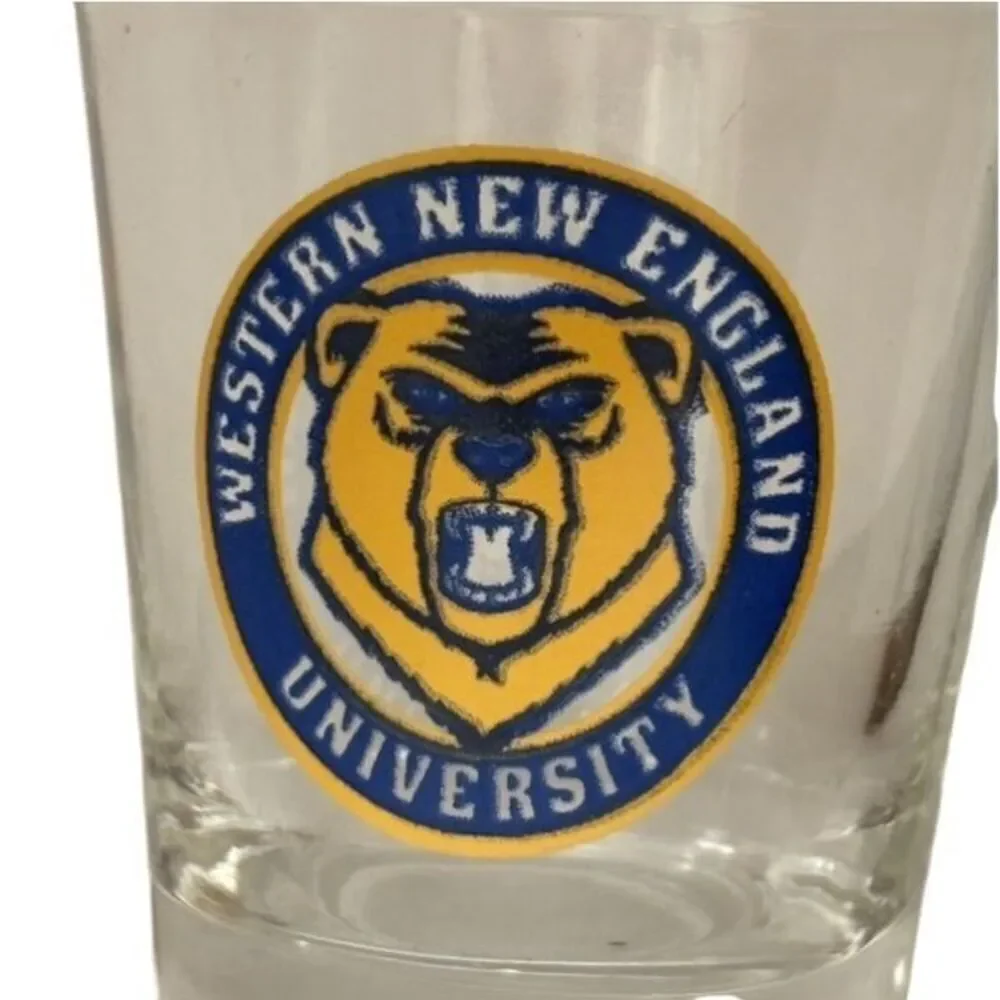Western New England University Shot Glass